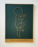 Fødselsbillede i 1:1 | 66x48cm | Flere varianter og farver
