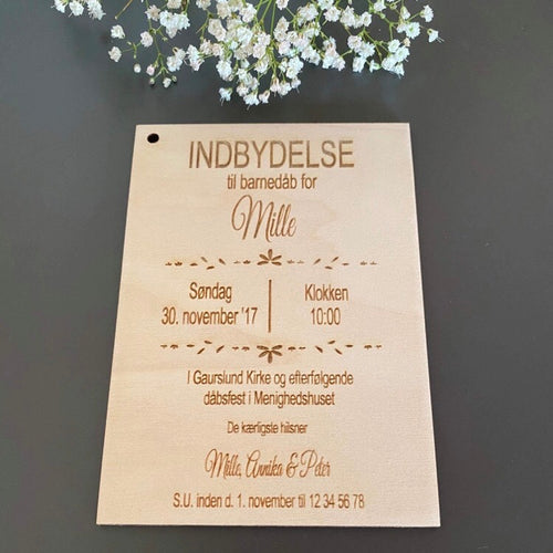 Sæsonbestemt pynt til den perfekte barnedåb – STERNLUND