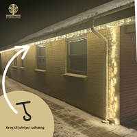 Krog til julelys i udhæng | Small