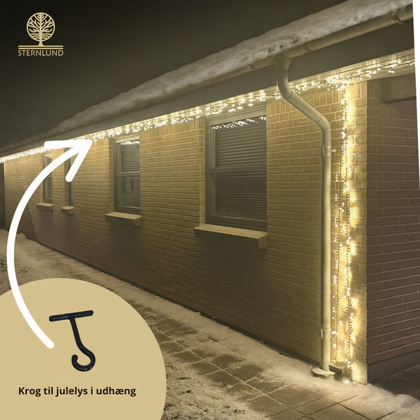 Krog til julelys i udhæng | Small