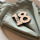 Bordkort med graveret navn | 18 | Flere varianter