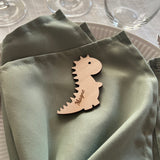 Bordkort med graveret navn | T-Rex | Flere varianter