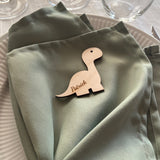 Bordkort med graveret navn | Brachiosaurus | Flere varianter