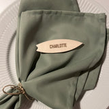 Bordkort med graveret navn | Surfboard | Flere varianter