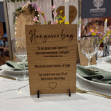 Festskilt | Hangoverbag | Flere varianter og størrelser