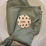 Bordkort med graveret navn | Floorball | Flere varianter