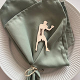 Bordkort med graveret navn | Boksning | Flere varianter