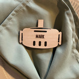 Bordkort med graveret navn | VR-briller | Flere varianter