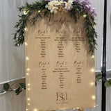 Bordplan | 70x50cm | Flere varianter