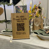 QR-skilt til deling af billeder | Flere varianter