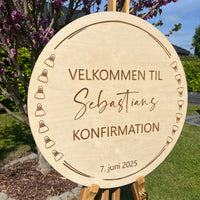Velkomstskilt | Valgfrit tema | Flere varianter