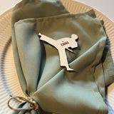 Bordkort med graveret navn | Karate - Herre | Flere varianter