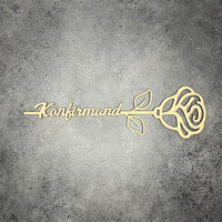 Trærose | Konfirmand | Flere varianter