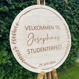 Velkomstskilt 48cm | Student | Flere varianter