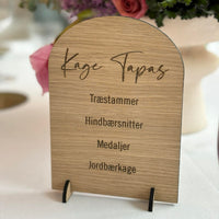 Serveringsskilt | Kage Tapas | Flere varianter